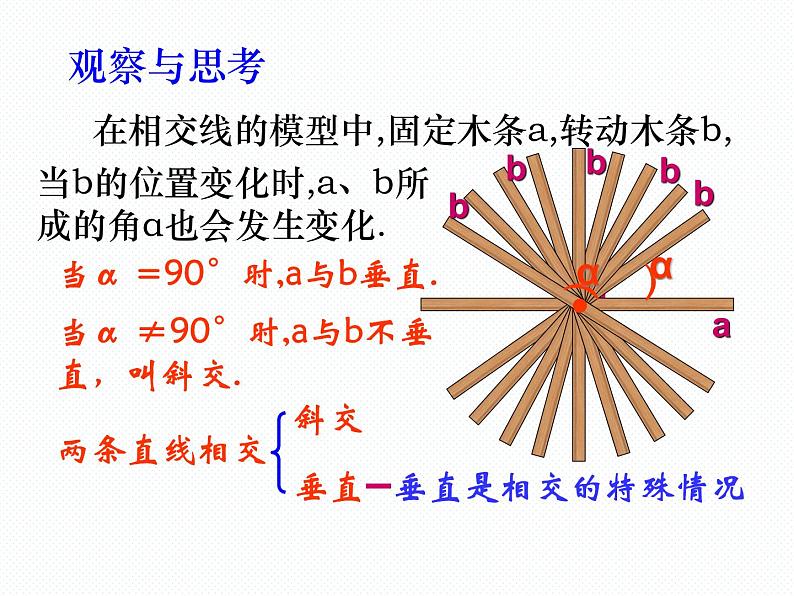 新人教版七年级下册第五章5.1.2垂线ppt第4页