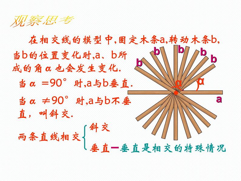 新人教版七年级下册第五章5.1.2垂线ppt第4页