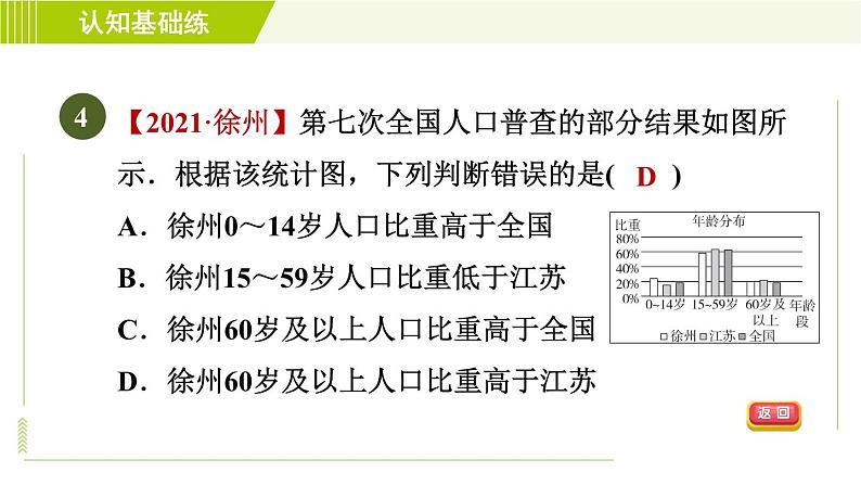 人教版七年级下册数学 第10章 10.1.1 目标二　获取信息的方法 习题课件06
