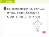 北师版七年级下册数学 第5章 集训课堂  测素质 轴对称 习题课件