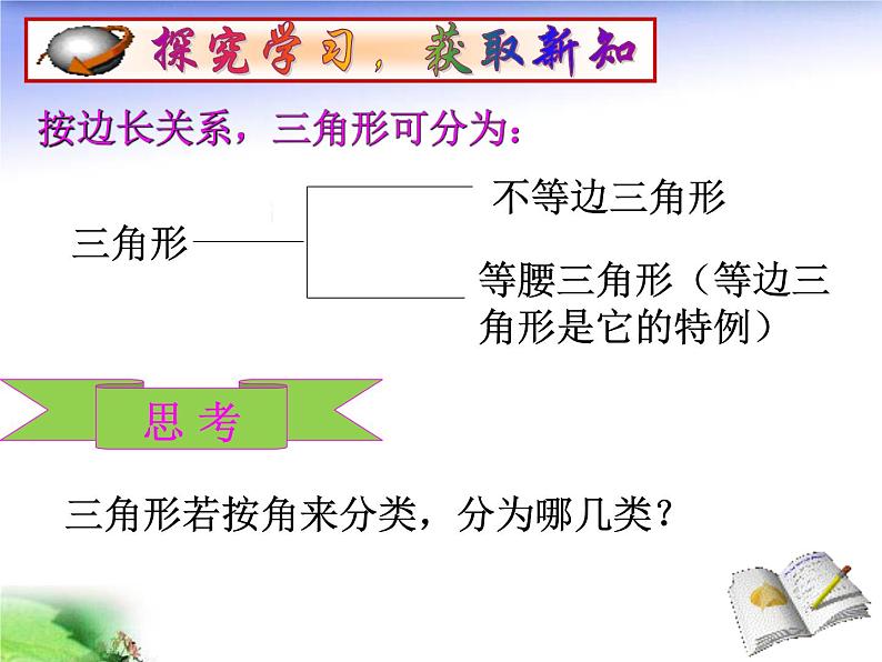 沪科版数学八年级上册 《13.1.2三角形中角的关系》 课件03