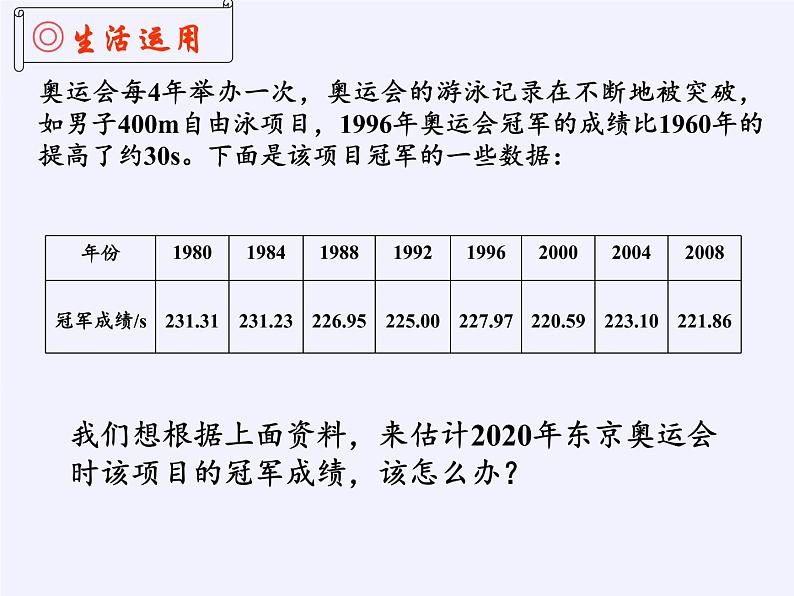 沪科版数学八年级上册 12.4 综合与实践 一次函数模型的应用(6) 课件06