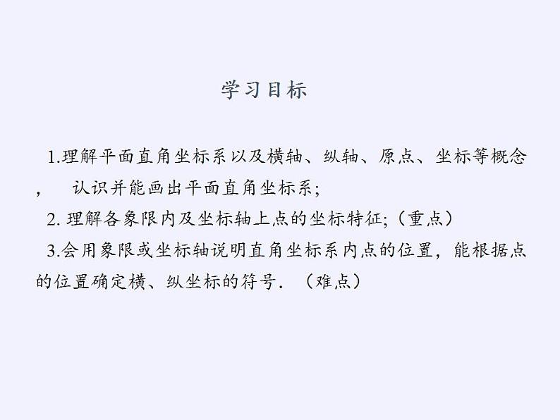 沪科版数学八年级上册 11.1 平面内点的坐标(2) 课件02