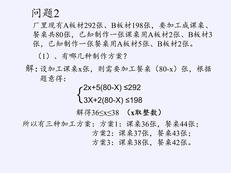 沪科版数学八年级上册 12.4 综合与实践 一次函数模型的应用(4) 课件第5页