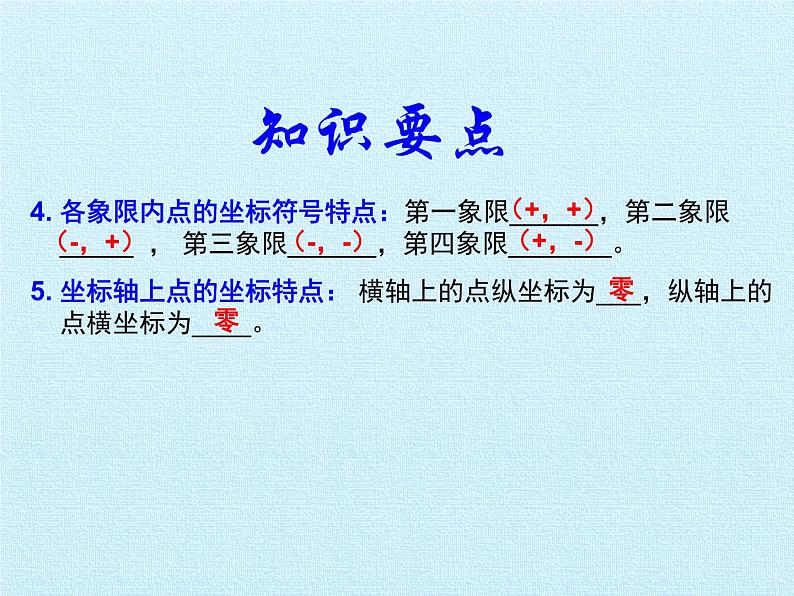 沪科版数学八年级上册 第11章 平面直角坐标系 复习 课件04