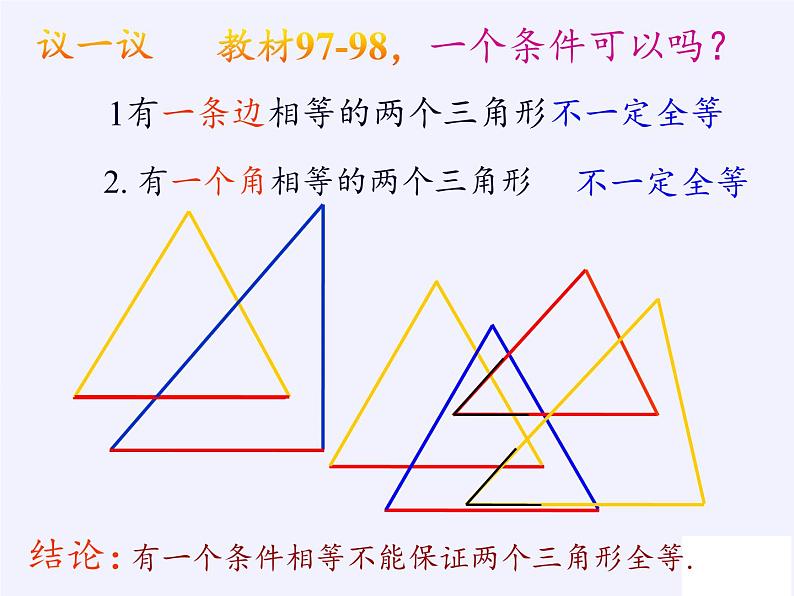 沪科版数学八年级上册 14.2 三角形全等的判定 课件03