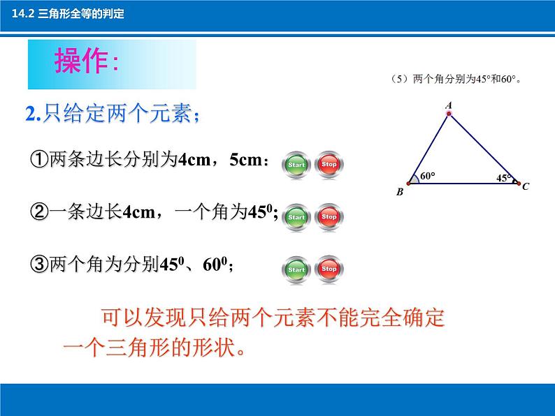 沪科版数学八年级上册 14.2 全等三角形的判定（一）SAS 课件04