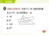 沪科版七年级下册数学 第10章 10.3目标二 平行线的判定和性质的应用 习题课件