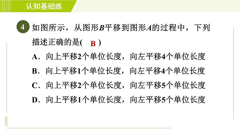 华师版七年级下册数学 第10章 10.2.2 平移的特征 习题课件第7页