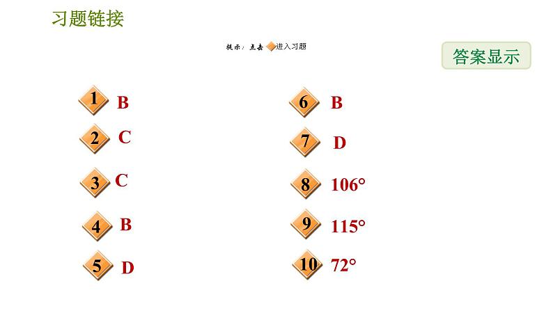 华师版七年级下册数学 期末提分练案 第6课时　多边形 习题课件第2页