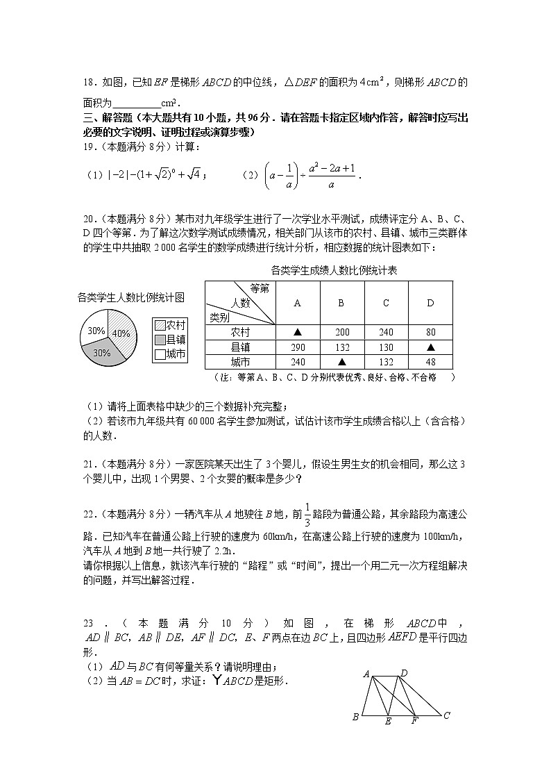 中考数学综合练习题14第3页