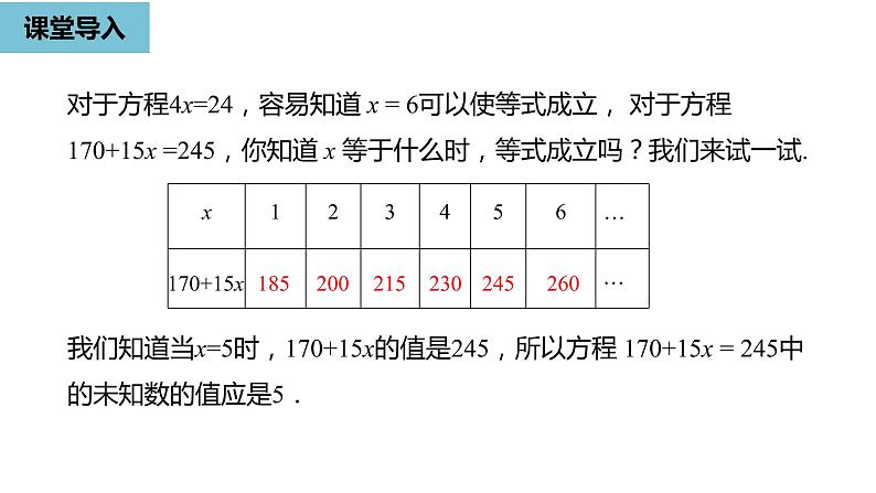 人教版数学七年级上册精品教学课件第三章从算式到方程课时2-数学人教七（上）第4页