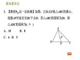 北师版七年级下册数学 第4章 4.1.3  三角形的中线、角平分线 习题课件