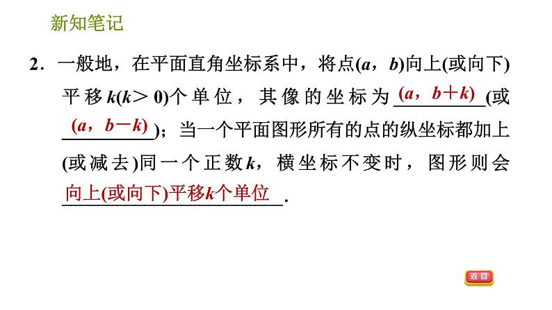 湘教版八年级下册数学 第3章 3.3.2 平移的坐标表示 习题课件第4页