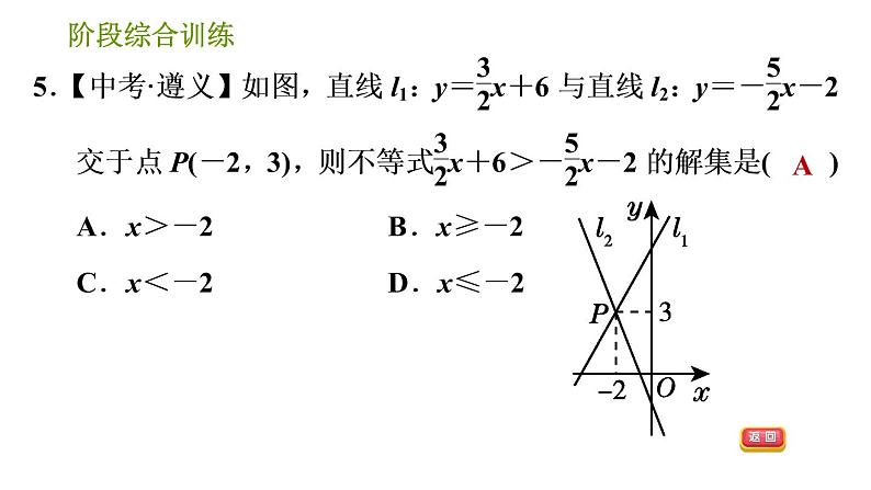 湘教版八年级下册数学 第4章 阶段综合训练【范围：4.4～4.5】 习题课件第7页