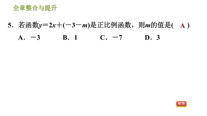 湘教版八年级下册数学 第4章 全章整合与提升 习题课件第7页