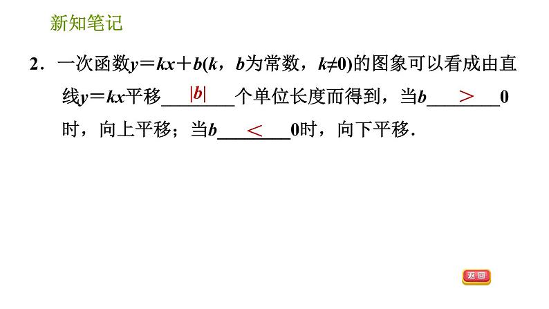 湘教版八年级下册数学 第4章 4.3.2 一次函数的图象与性质 习题课件第4页