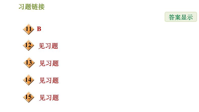 人教版七年级下册数学 第5章 5.1.4  同位角、内错角、同旁内角 习题课件第3页