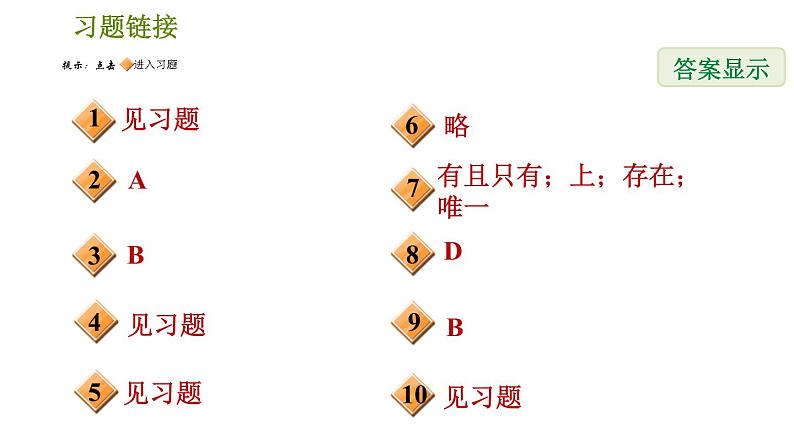 人教版七年级下册数学 第5章 5.1.2  垂线 习题课件第2页