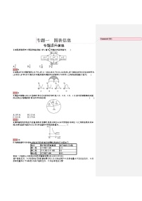 2022年人教版中考数学总复习------图表信息