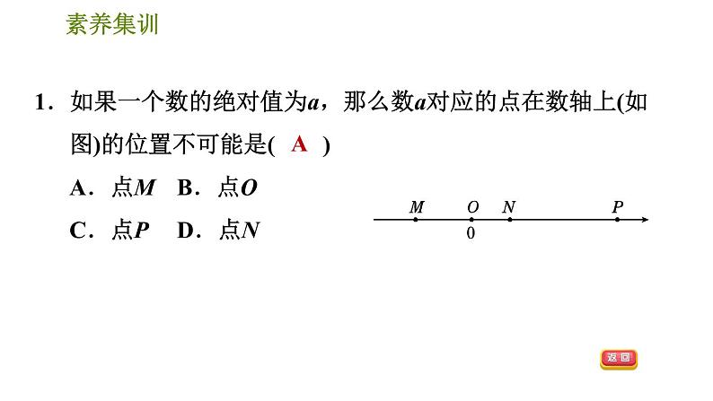 人教版七年级下册数学 第6章 素养集训  2．非负数应用的三种常见类型 习题课件第4页