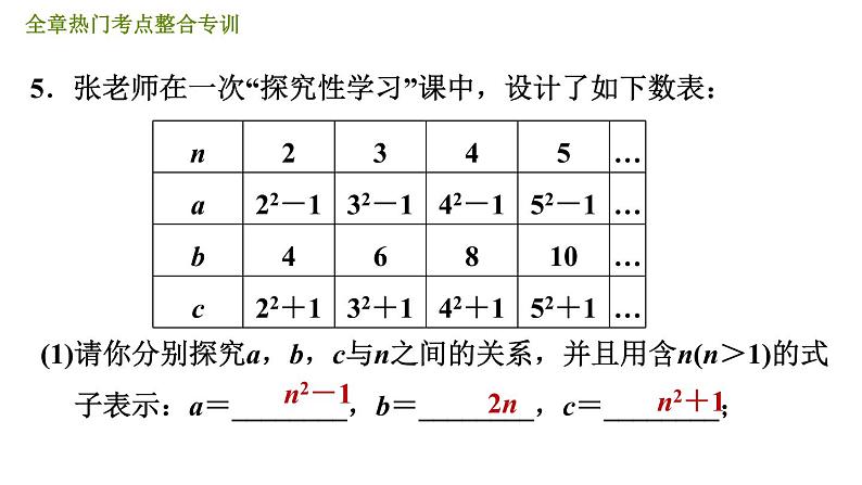 人教版八年级下册数学 第17章 全章热门考点整合专训 习题课件第8页