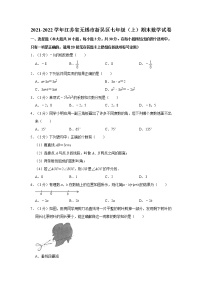 2021-2022学年江苏省无锡市新吴区七年级（上）期末数学试卷   解析版