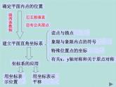 新人教版七年级第七章平面直角坐标系期末复习课件PPT