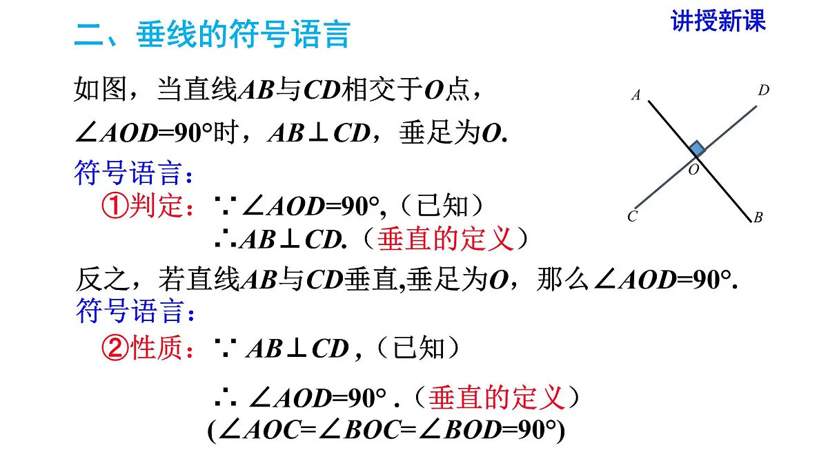人教版七年级数学下册 5.1.2 垂线 课件第8页
