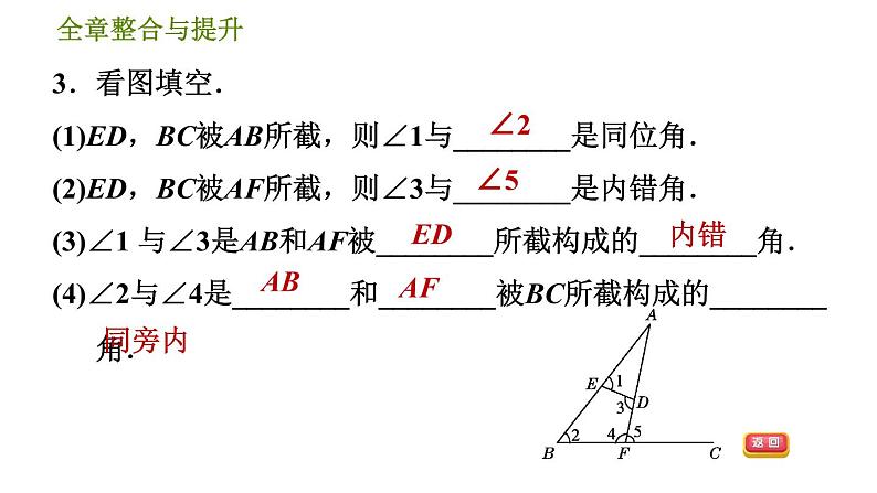 沪科版七年级下册数学 第10章 全章整合与提升 习题课件06