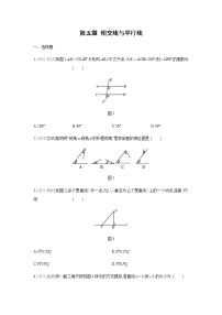 人教版七年级下册第五章 相交线与平行线综合与测试复习练习题