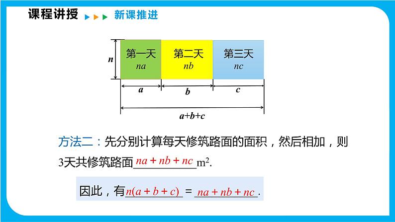 8.2 整式乘法 第三课时  单项式与多项式相乘（课件）-2021-2022学年七年级数学沪科版下册08