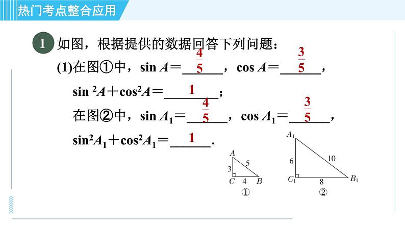 鲁教五四版九年级上册数学 第2章 全章热门考点整合应用 习题课件第3页