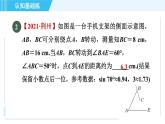 鲁教五四版九年级上册数学 第2章 2.4 目标三　直角三角形的边角关系在实际中的应用 习题课件
