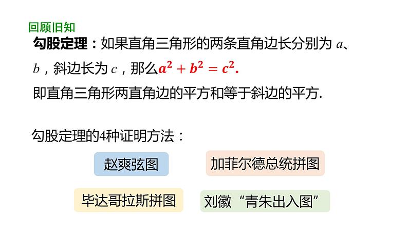 17.1勾股定理（第2课时） 课件 2020-2021学年人教版数学 八年级下册第3页