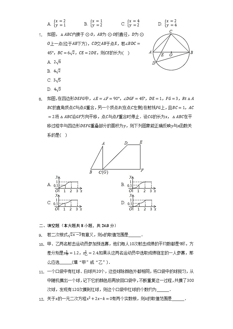 2021年辽宁省锦州市中考数学试卷-（含答案解析）第2页