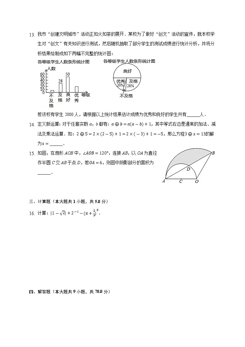 2020年湖北省十堰市中考数学一模试卷-(含答案解析)03
