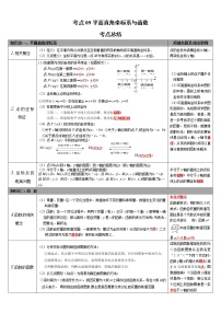 考点09平面直角坐标系与函数（解析版）-2022年数学中考一轮复习考点透析（华师大版）