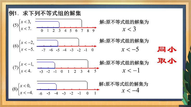 11.6 一元一次不等式组（1）（课件+教案+学案+练习）07
