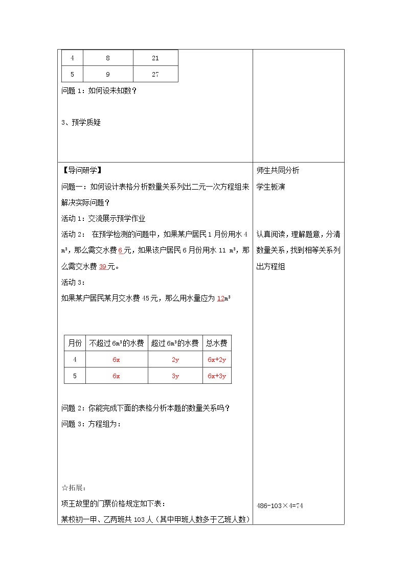 10.5 用二元一次方程组解决问题（2）（课件+教案+学案+练习）02