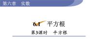 初中数学人教版七年级下册第六章 实数6.1 平方根教课内容ppt课件