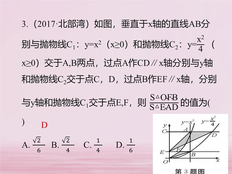 2018年中考数学基础过关复习第三章函数第5课时二次函数的图像与性质课件新人教版_284-数学备课大师【全免费】05