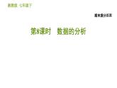 湘教版七年级下册数学 期末提分练案 第8课时　数据的分析 习题课件