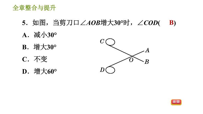 湘教版七年级下册数学 第4章 全章整合与提升 习题课件第7页