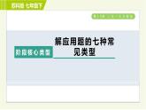 蘇科版七年級下冊數(shù)學 第10章 階段核心類型  解應用題的七種常見類型 習題課件