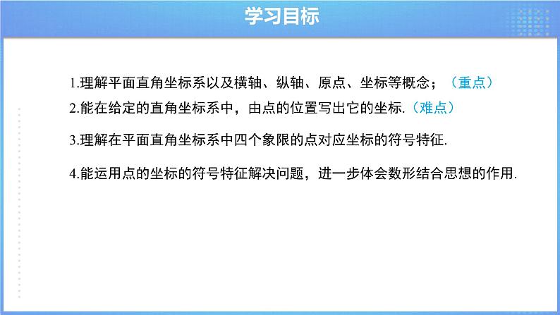 《7.1.2  平面直角坐标系》精品同步课件第2页