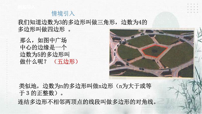 浙教版八年级下数学4.1多边形（2）课件第2页