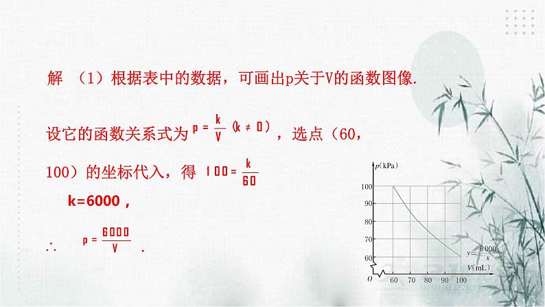 浙教版八年级下数学6.2反比例函数的应用课件08