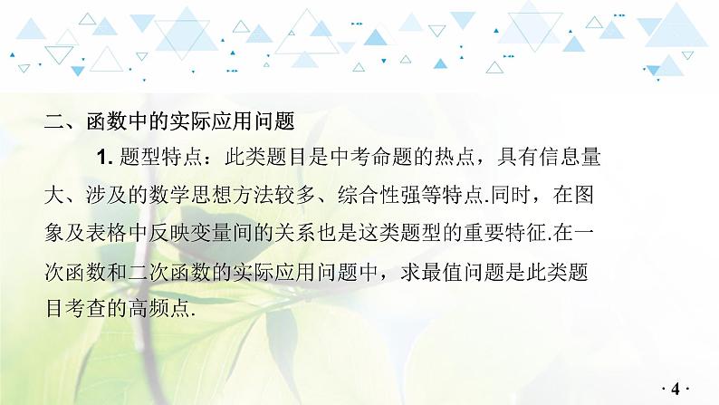 中考数学总复习第二篇热点专题提升教学课件05