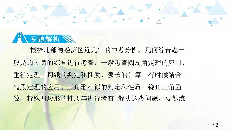 中考数学总复习第二篇热点专题提升教学课件03